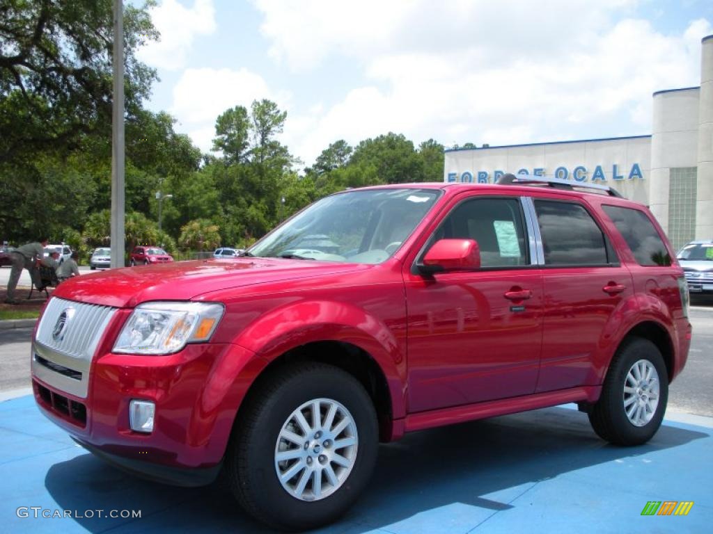 2010 Sangria Red Metallic Mercury Mariner I4 Premier 33305494 Sangria Red Metallic Mercury Mariner