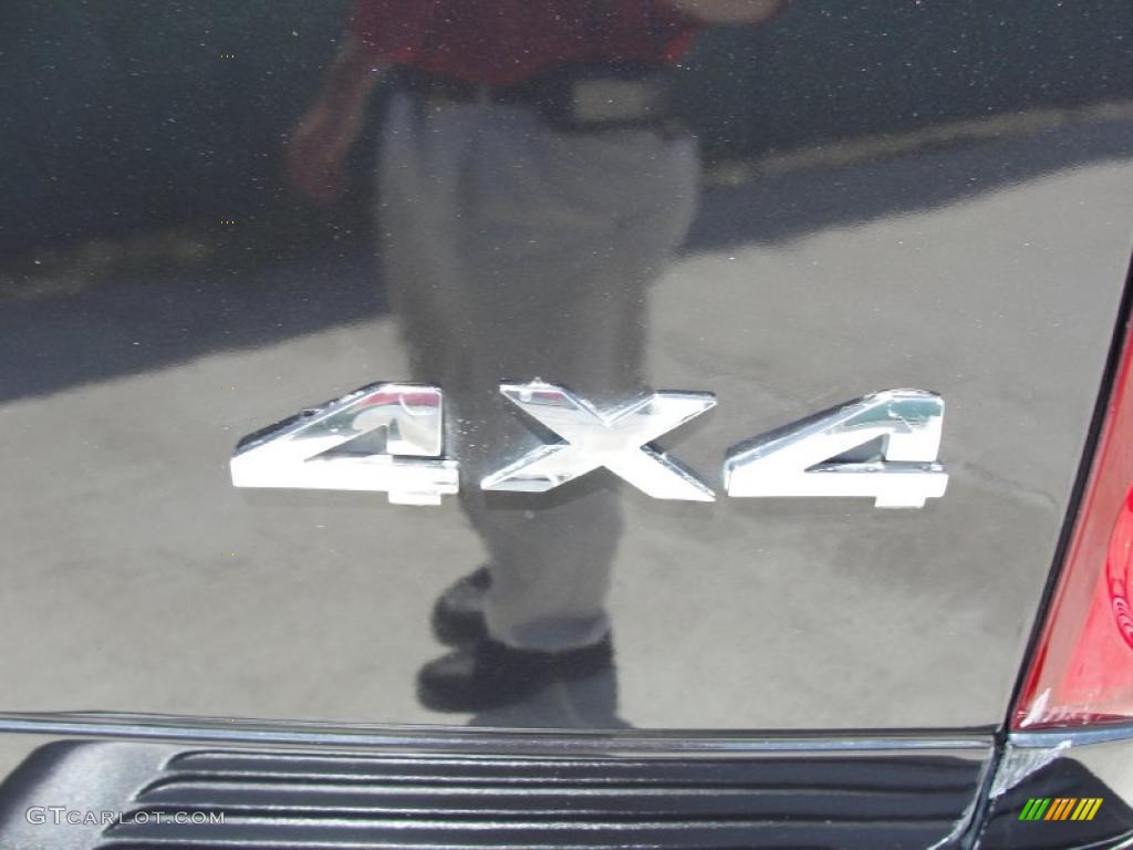 2008 Ram 1500 Lone Star Edition Quad Cab 4x4 - Brilliant Black Crystal Pearl / Medium Slate Gray photo #21