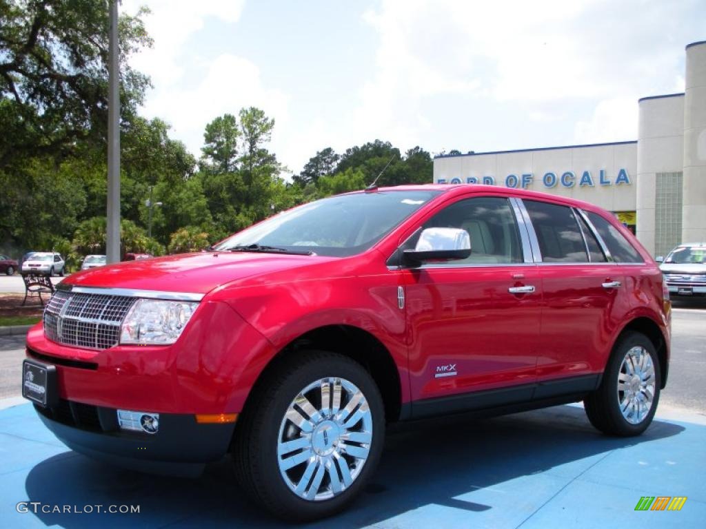 2010 MKX Limited Edition FWD - Red Candy Metallic / Cashmere/Black photo #1