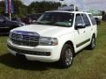 White Suede Metallic 2008 Lincoln Navigator Luxury