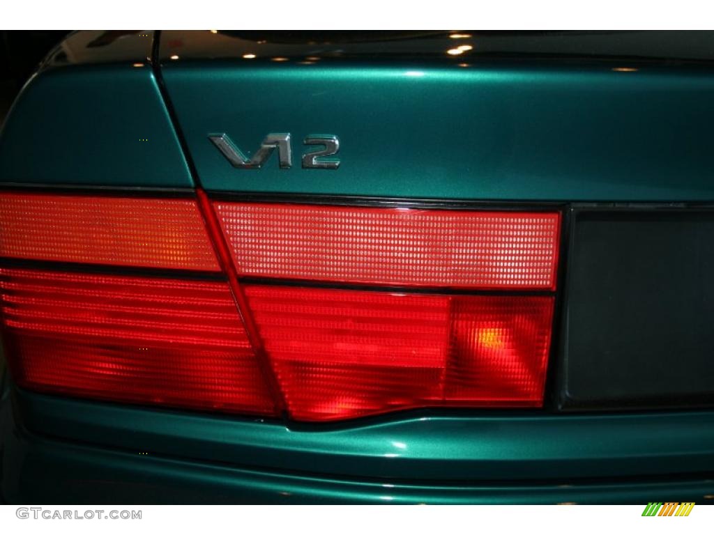 1991 8 Series 850i Coupe - Laguna Green Metallic / Beige photo #11