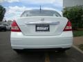 2008 Fresh Powder White Nissan Versa 1.8 S Sedan  photo #5