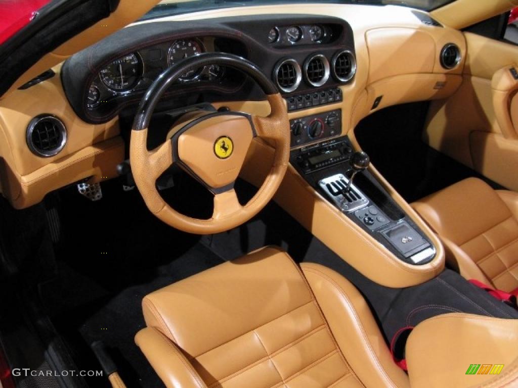 Beige Interior 2001 Ferrari 550 Barchetta Photo #33329856