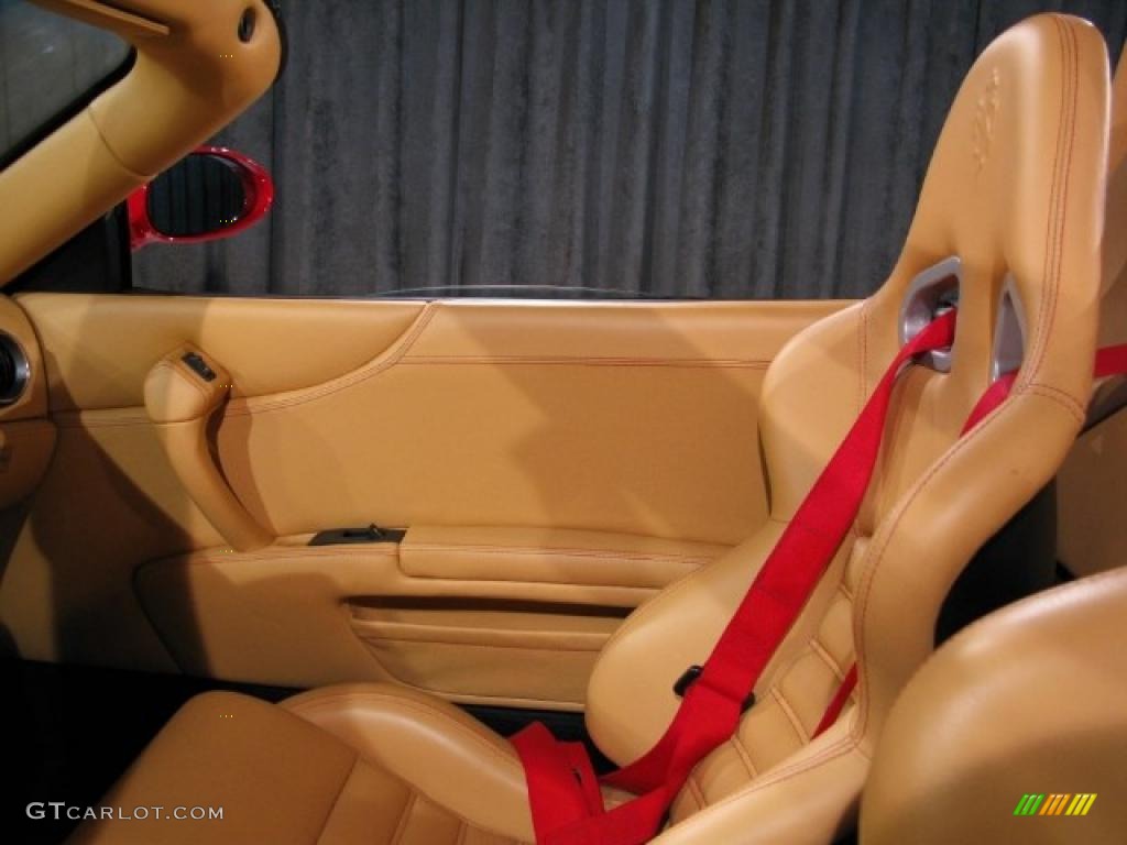 Beige Interior 2001 Ferrari 550 Barchetta Photo #33329888