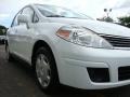 2008 Fresh Powder White Nissan Versa 1.8 S Sedan  photo #18