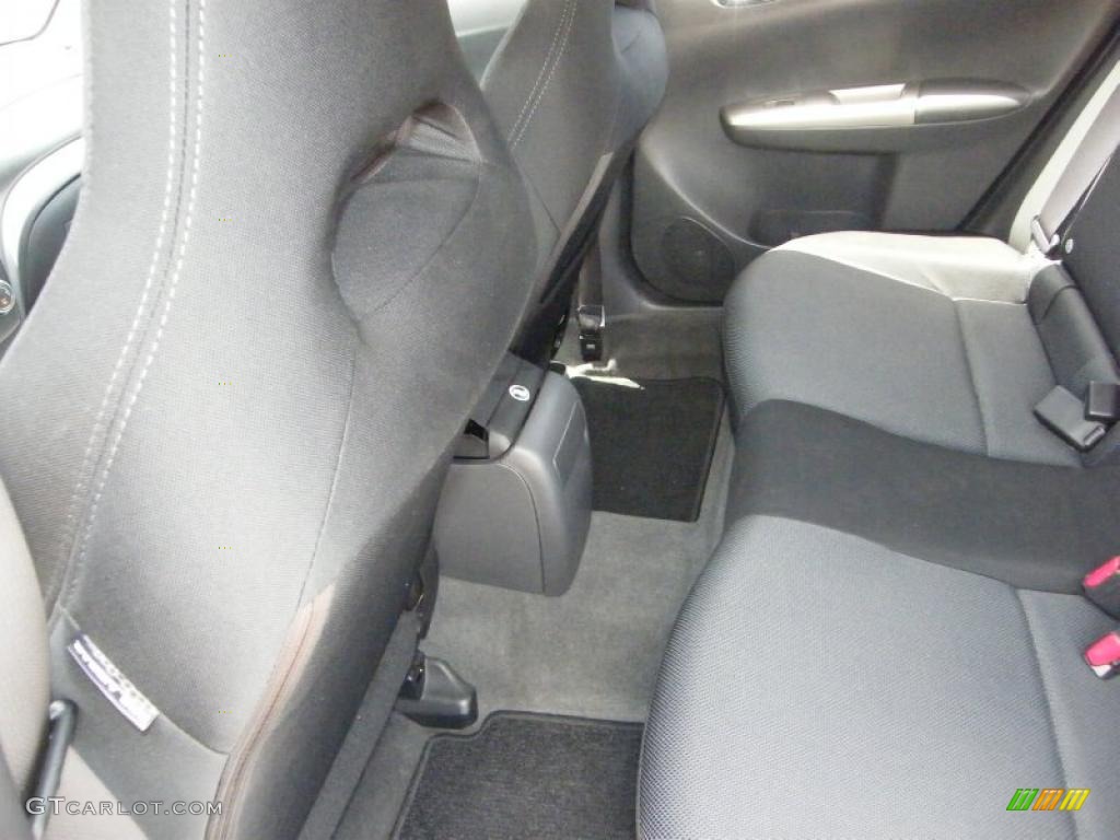2008 Impreza WRX Wagon - Spark Silver Metallic / Carbon Black photo #22