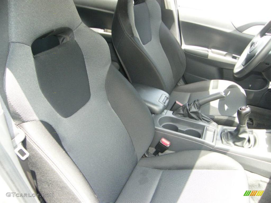2008 Impreza WRX Wagon - Spark Silver Metallic / Carbon Black photo #26