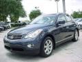 2008 Blue Slate Infiniti EX 35  photo #14