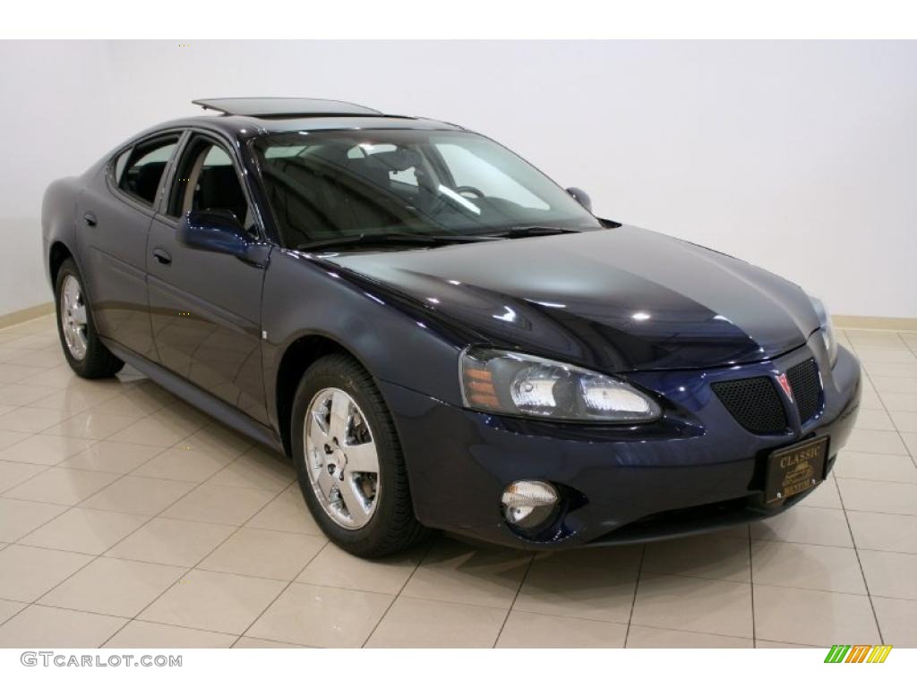 2007 Grand Prix Sedan - Midnight Blue Metallic / Ebony photo #1