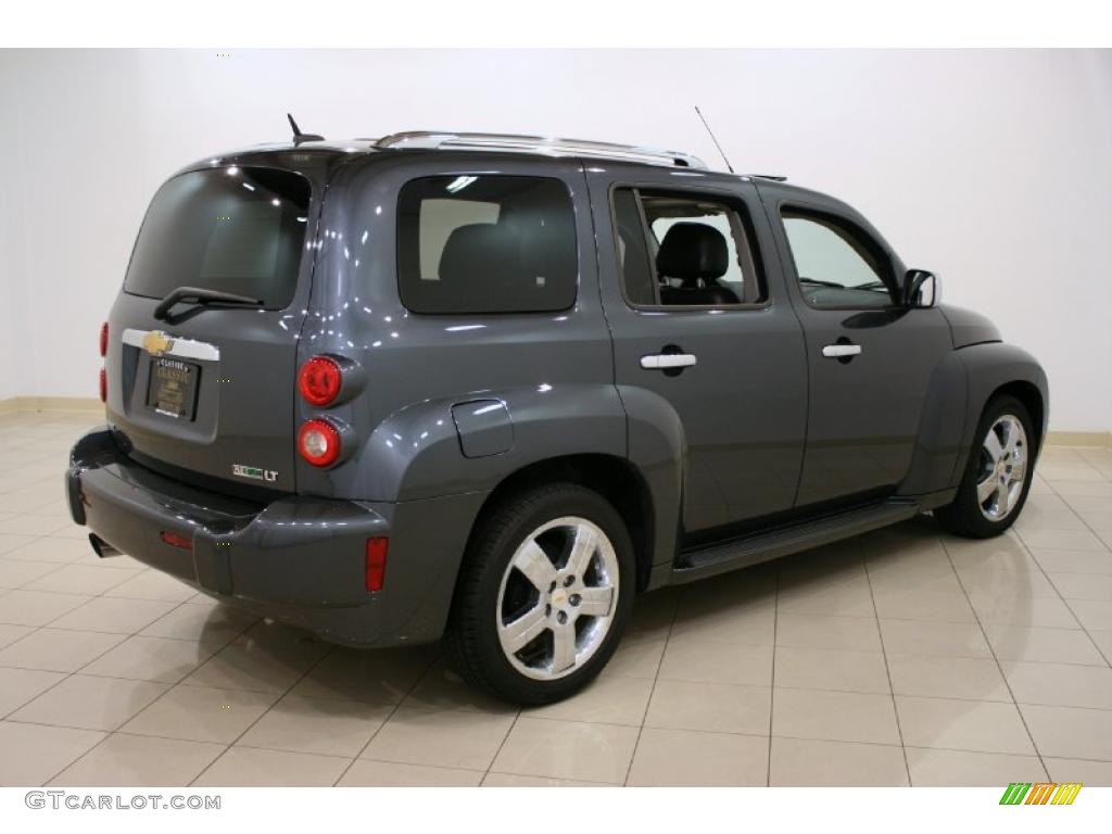 2010 HHR LT - Cyber Gray Metallic / Ebony photo #7
