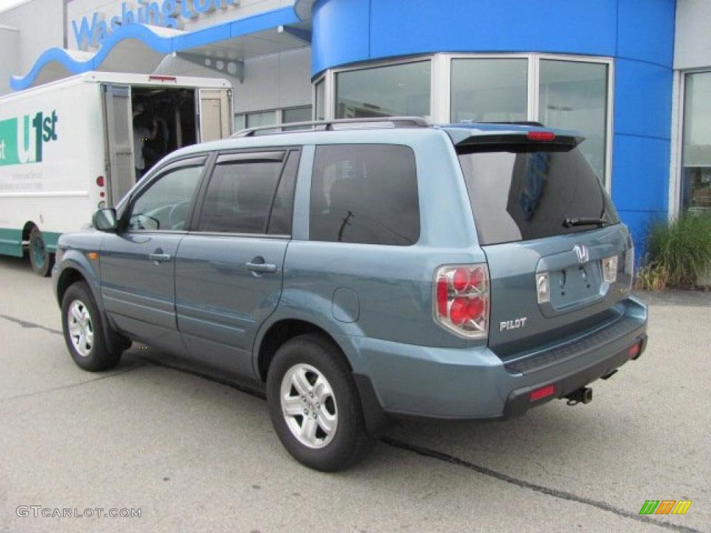 2008 Pilot Value Package 4WD - Steel Blue Metallic / Gray photo #5