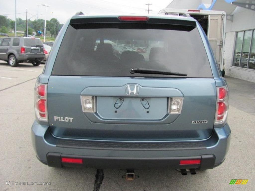 2008 Pilot Value Package 4WD - Steel Blue Metallic / Gray photo #6