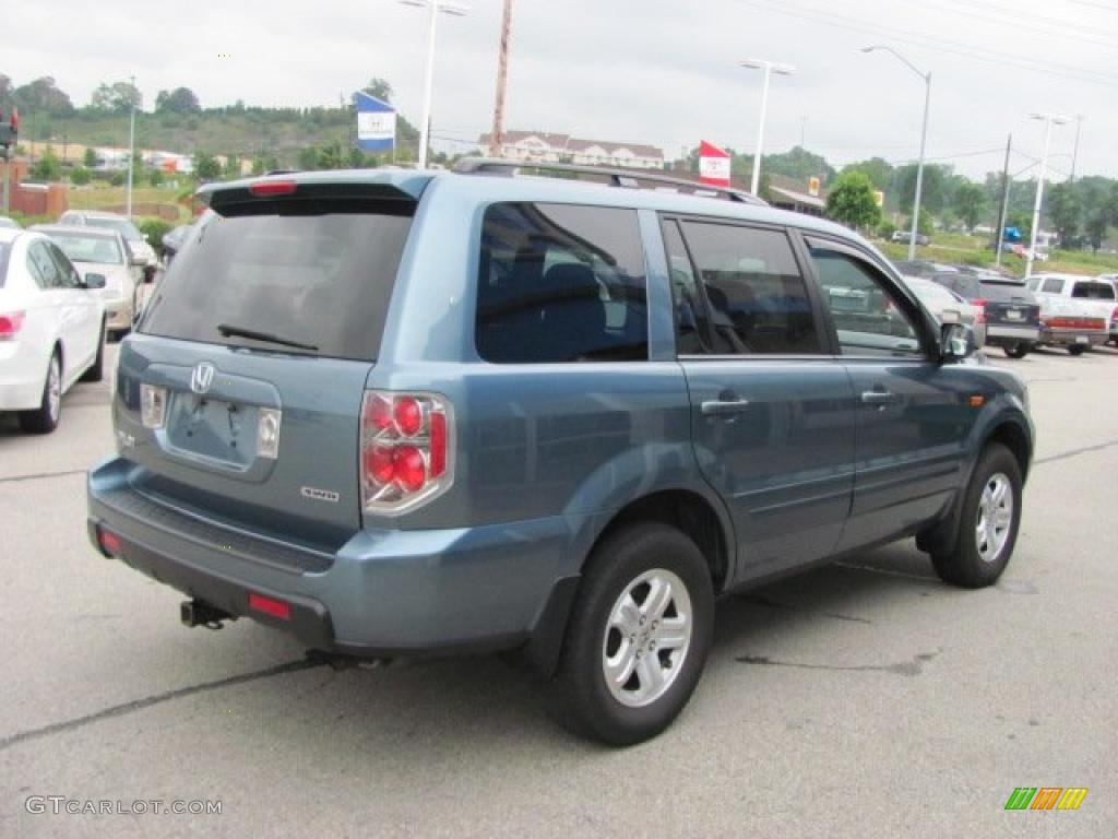 2008 Pilot Value Package 4WD - Steel Blue Metallic / Gray photo #7