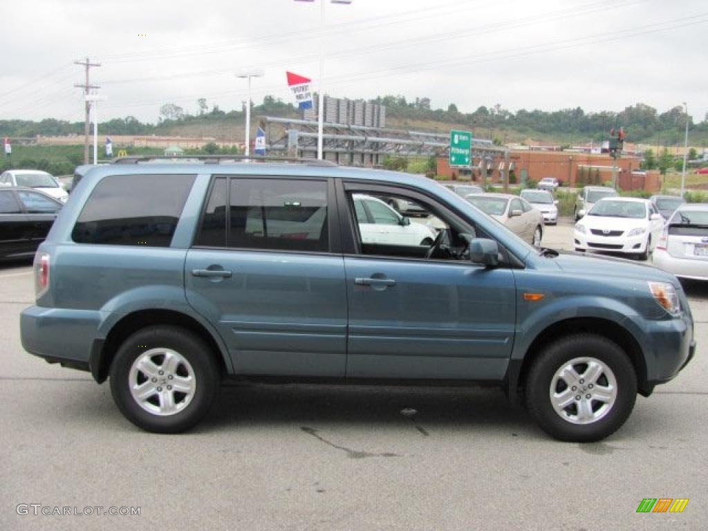 2008 Pilot Value Package 4WD - Steel Blue Metallic / Gray photo #8