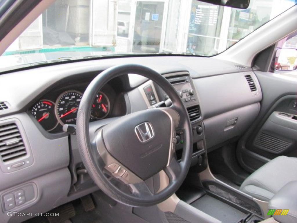 2008 Pilot Value Package 4WD - Steel Blue Metallic / Gray photo #11