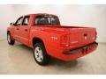 2008 Flame Red Dodge Dakota Big Horn Crew Cab 4x4  photo #5