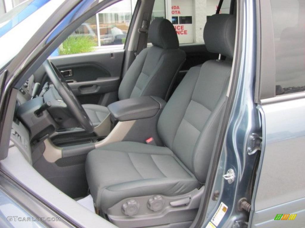 2008 Pilot Value Package 4WD - Steel Blue Metallic / Gray photo #13