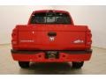 2008 Flame Red Dodge Dakota Big Horn Crew Cab 4x4  photo #6