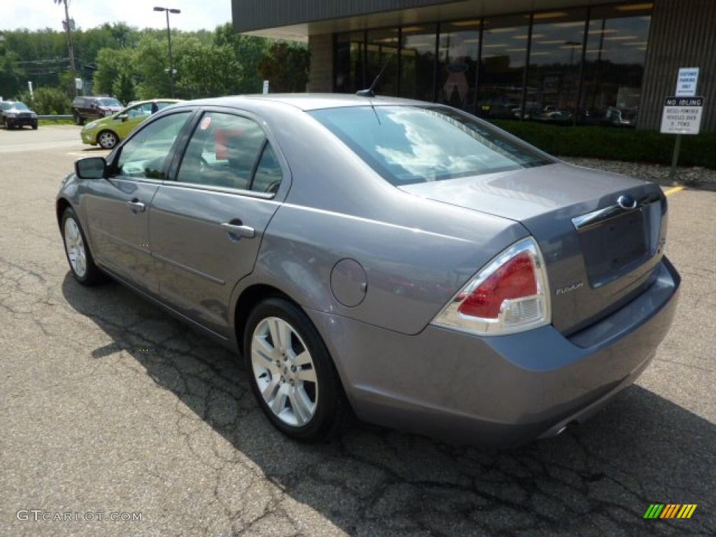 2007 Fusion SEL V6 AWD - Tungsten Grey Metallic / Charcoal Black photo #2