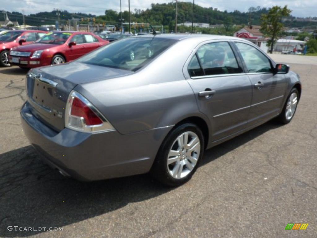 2007 Fusion SEL V6 AWD - Tungsten Grey Metallic / Charcoal Black photo #4