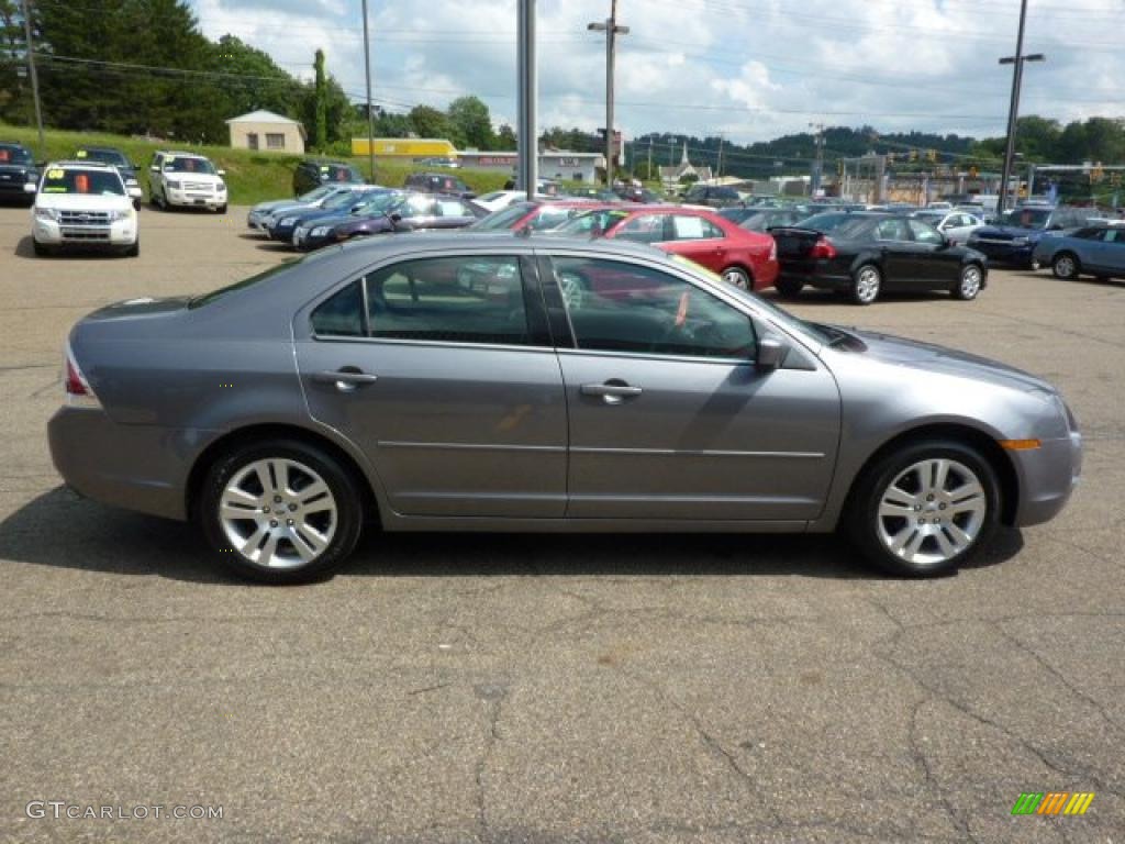 2007 Fusion SEL V6 AWD - Tungsten Grey Metallic / Charcoal Black photo #5