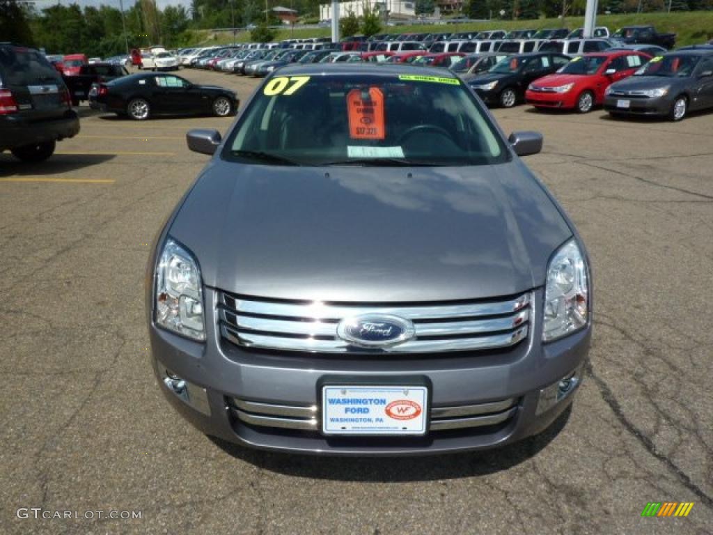 2007 Fusion SEL V6 AWD - Tungsten Grey Metallic / Charcoal Black photo #7