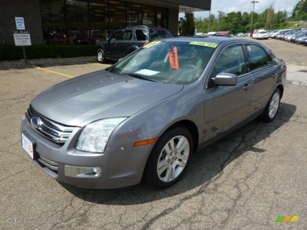 2007 Fusion SEL V6 AWD - Tungsten Grey Metallic / Charcoal Black photo #8