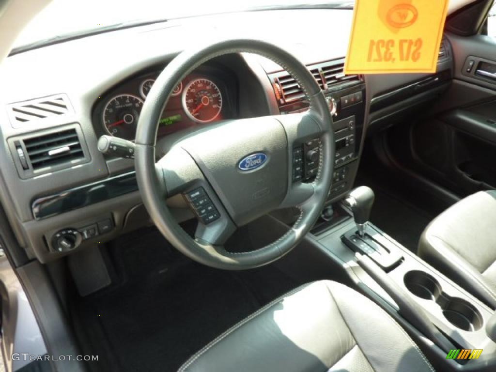 2007 Fusion SEL V6 AWD - Tungsten Grey Metallic / Charcoal Black photo #11