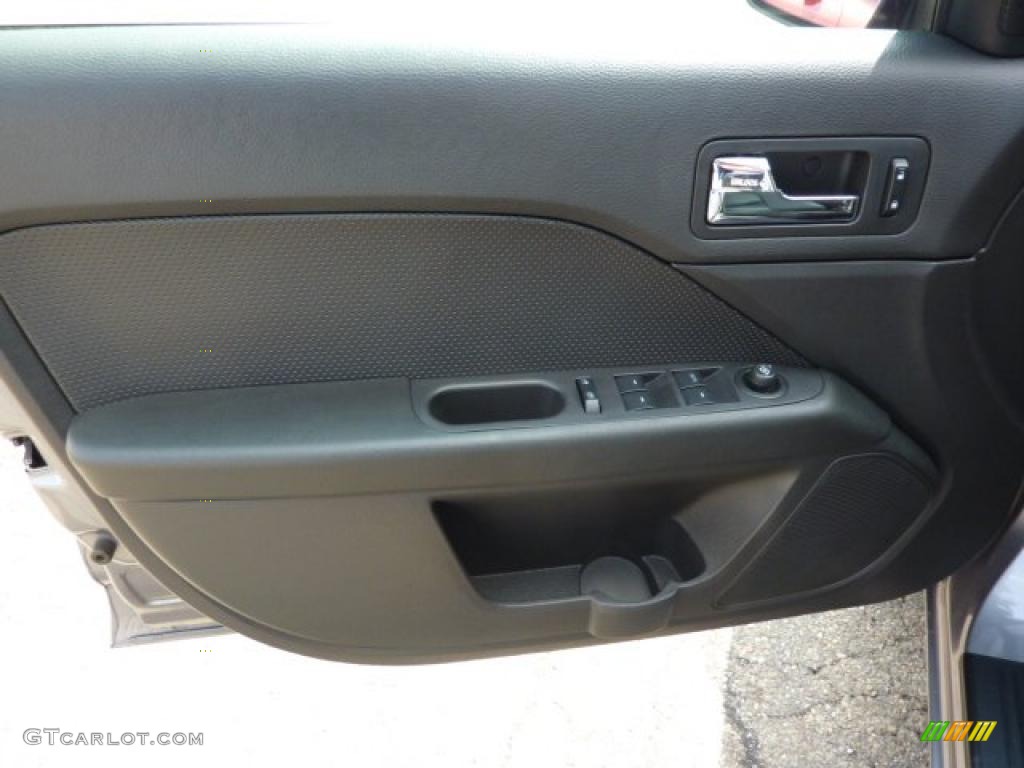 2007 Fusion SEL V6 AWD - Tungsten Grey Metallic / Charcoal Black photo #12