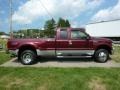 2008 Dark Toreador Red Ford F350 Super Duty XLT SuperCab 4x4 Dually  photo #5