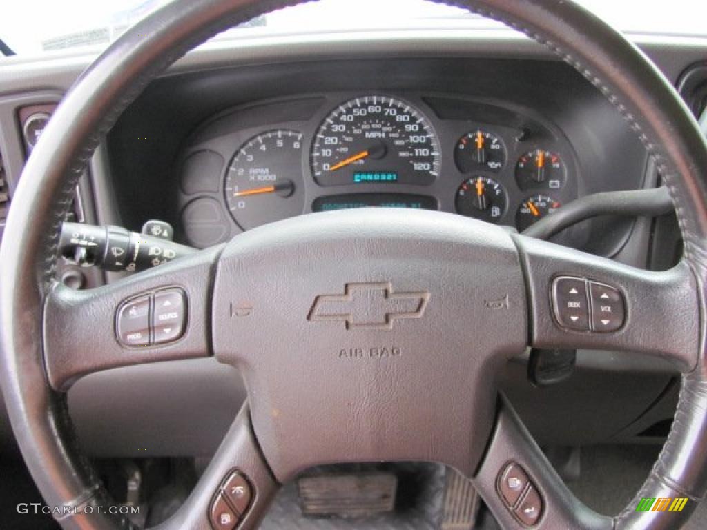 2004 Silverado 1500 LS Crew Cab 4x4 - Silver Birch Metallic / Medium Gray photo #15