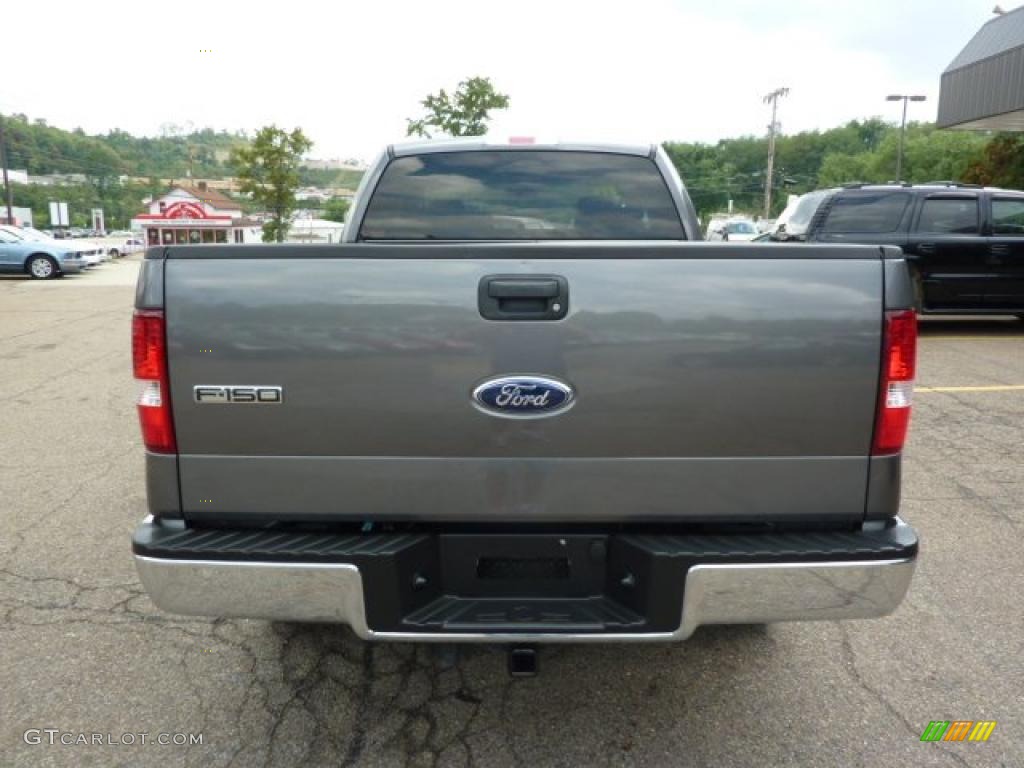 2006 F150 XLT SuperCab 4x4 - Dark Shadow Grey Metallic / Medium Flint photo #3