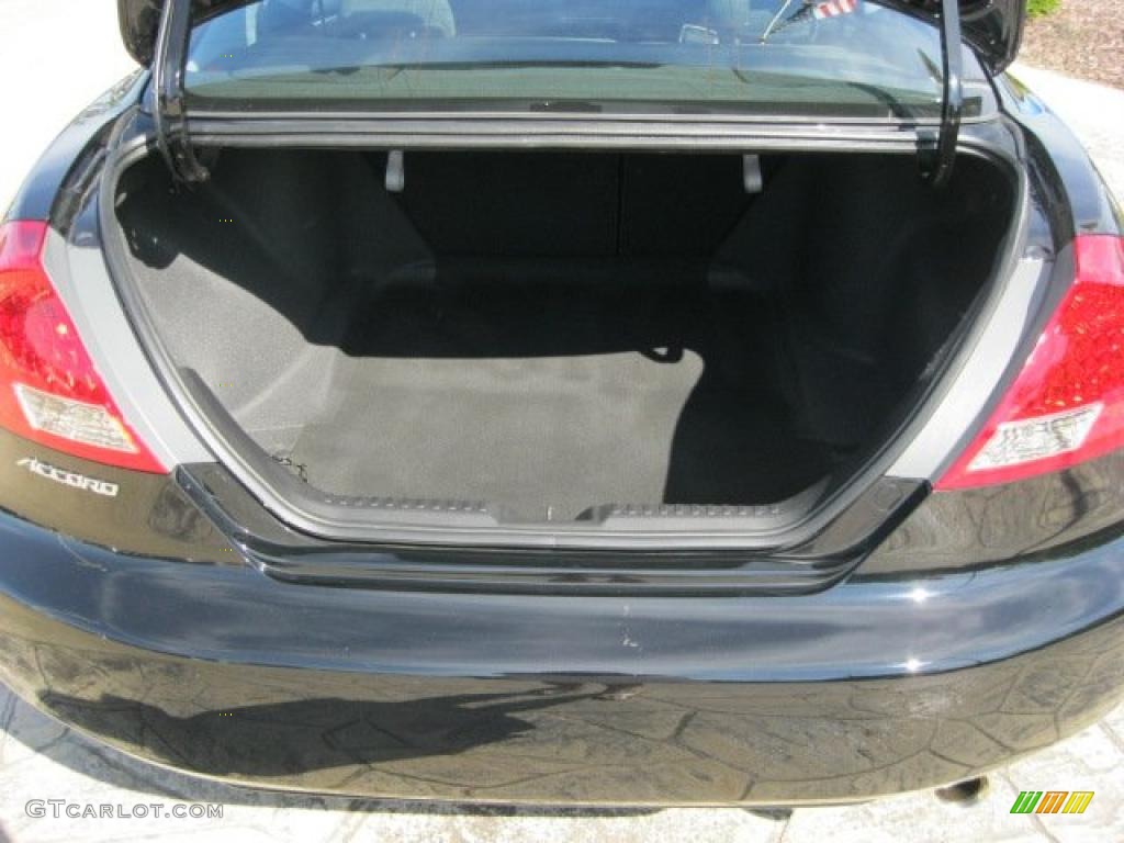 2007 Accord EX Coupe - Nighthawk Black Pearl / Black photo #10