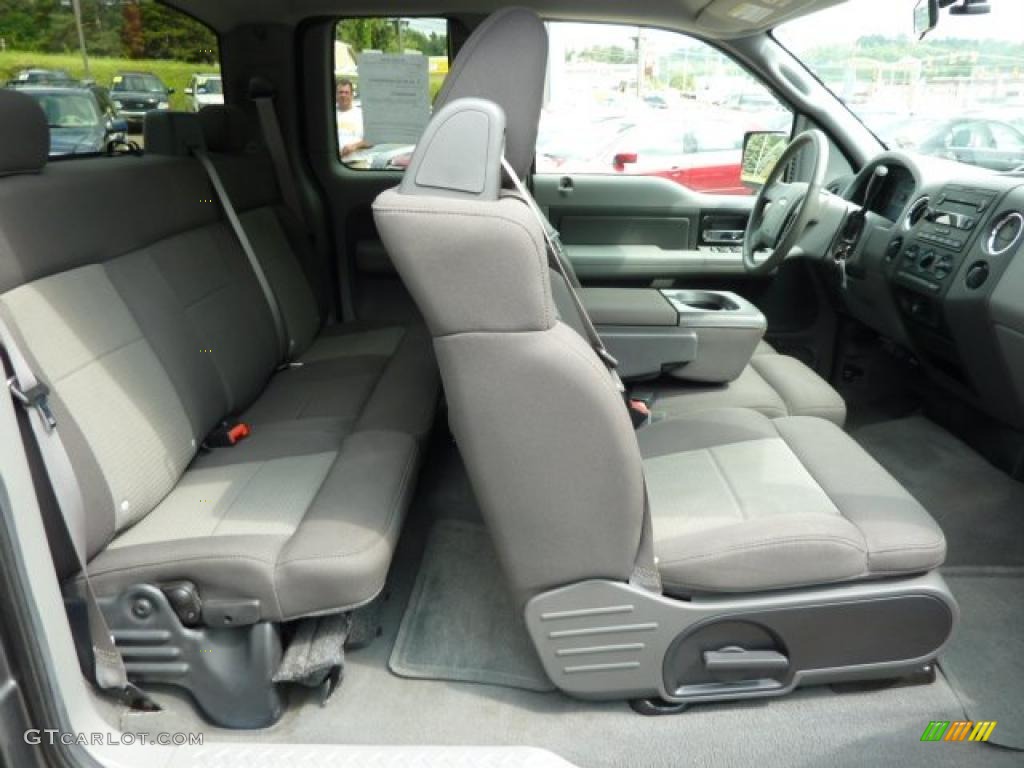 2006 F150 XLT SuperCab 4x4 - Dark Shadow Grey Metallic / Medium Flint photo #16
