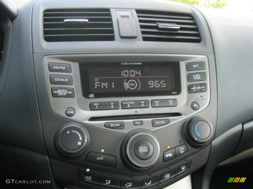 2007 Accord EX Coupe - Nighthawk Black Pearl / Black photo #16