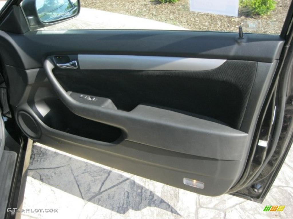 2007 Accord EX Coupe - Nighthawk Black Pearl / Black photo #20