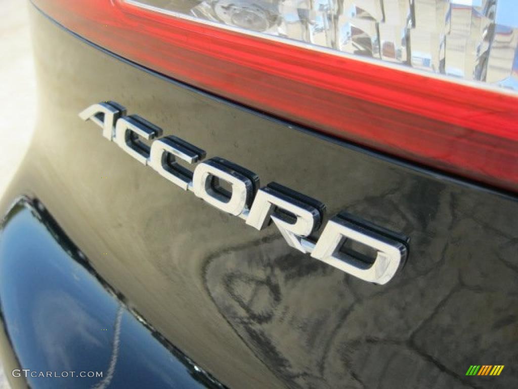 2007 Accord EX Coupe - Nighthawk Black Pearl / Black photo #24