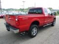 2008 Bright Red Ford F350 Super Duty XLT SuperCab 4x4  photo #4