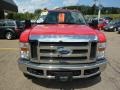 2008 Bright Red Ford F350 Super Duty XLT SuperCab 4x4  photo #7