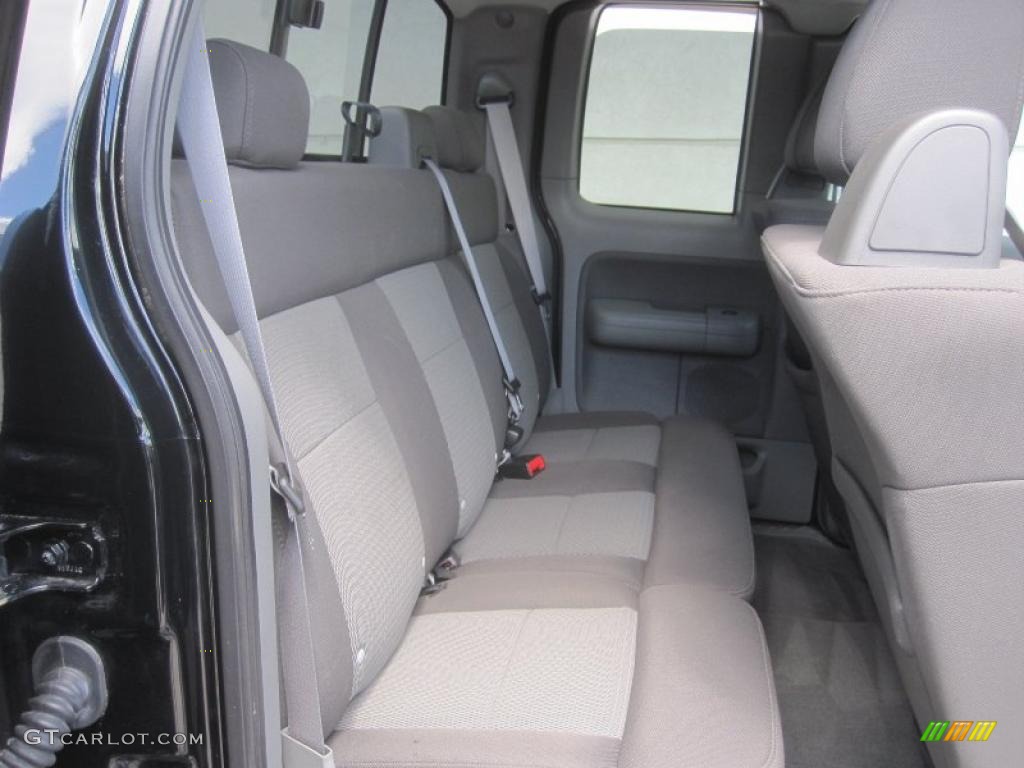 2004 F150 XLT SuperCab 4x4 - Black / Medium/Dark Flint photo #6