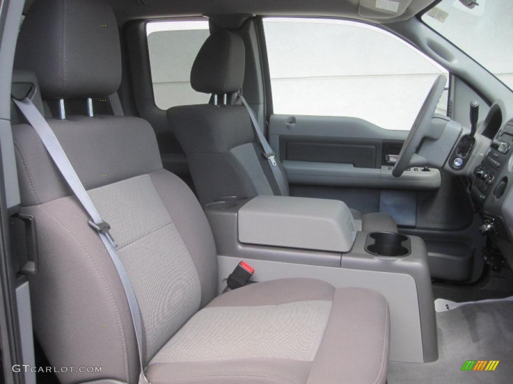 2004 F150 XLT SuperCab 4x4 - Black / Medium/Dark Flint photo #7
