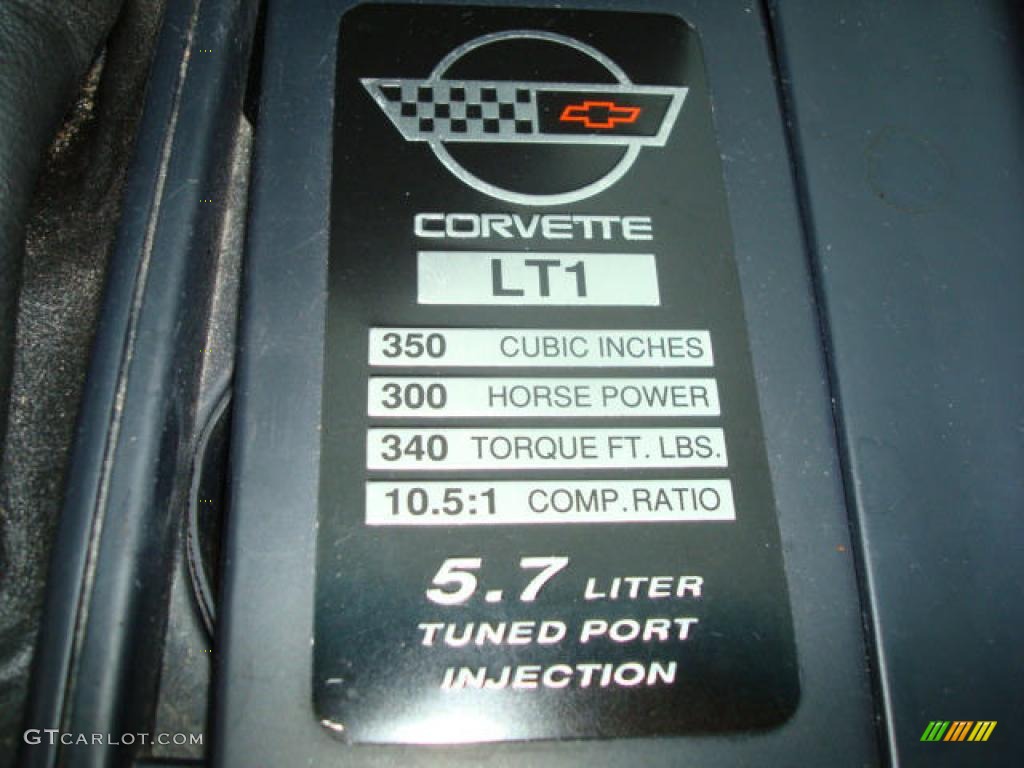 1995 Corvette Convertible - Torch Red / Red photo #12