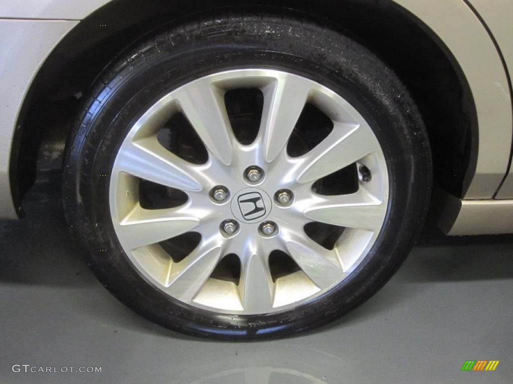 2007 Accord EX-L V6 Sedan - Desert Mist Metallic / Ivory photo #7