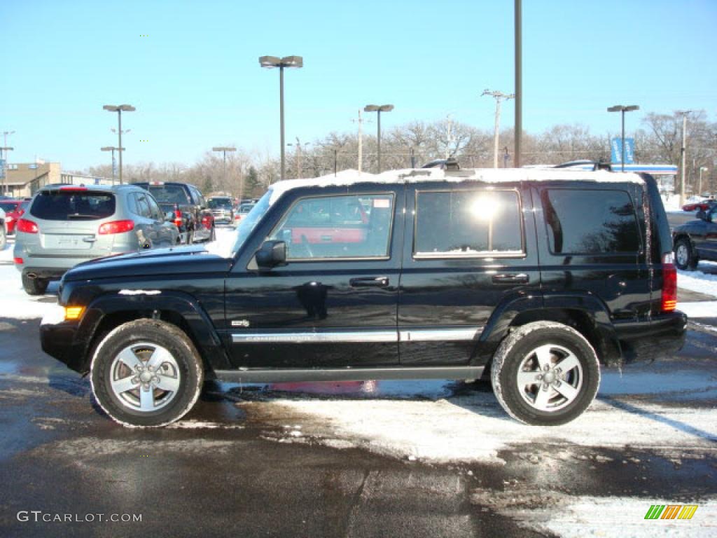 2006 Commander 4x4 - Black / Medium Slate Gray photo #1