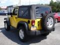 2008 Detonator Yellow Jeep Wrangler Rubicon 4x4  photo #6