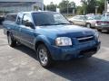 2002 Electric Blue Metallic Nissan Frontier XE King Cab  photo #3