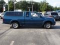 2002 Electric Blue Metallic Nissan Frontier XE King Cab  photo #7