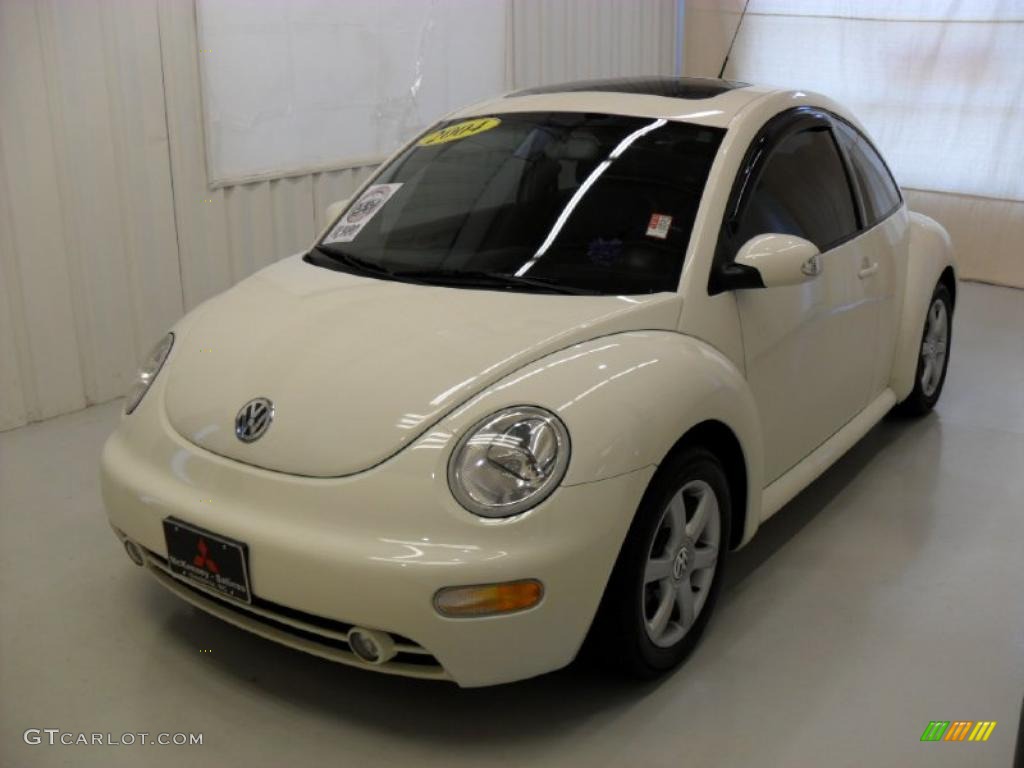 2004 New Beetle GLS 1.8T Coupe - Campanella White / Black photo #1