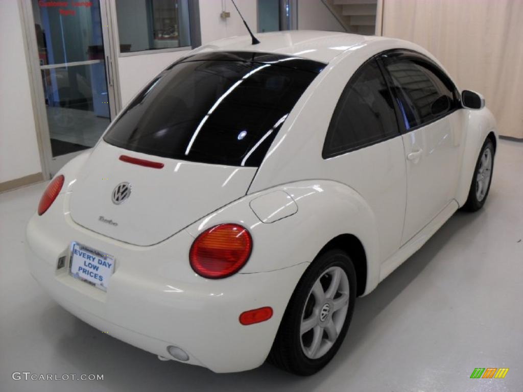 2004 New Beetle GLS 1.8T Coupe - Campanella White / Black photo #4