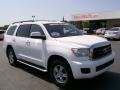 2009 Super White Toyota Sequoia SR5  photo #1